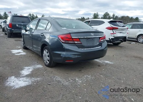 2013 Honda Civic Ex из США, поврежденный, VIN 19XFB2F83DE216631